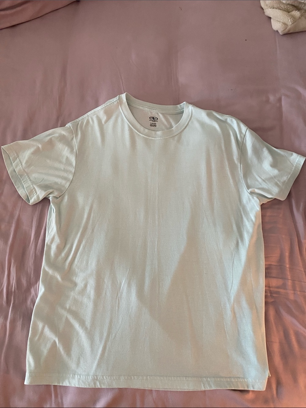 Athletic Works Light Mint Crewneck Short Sleeve Tee